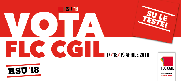 elezioni RSU 2018 Vota FLC-CGIL